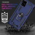 thumbnail image 3 of Samsung A71 5G Case, A71 5G Phone Case with Screen Protector, Military Grade Protective Cases with Ring for Samsung Galaxy A71 5G (Blue), 3 of 11