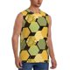 thumbnail image 2 of Balery Bee honey Camisetas sin mangas para hombre, absorbe la humedad y protege contra el mal olor.-Medium, 2 of 7