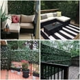 thumbnail image 3 of GFDYREE Expandable Fence Privacy Screen for Balcony Patio Outdoor, Faux Ivy Fencing Panel for Backdrop Garden Backyard Home Decorations - 4PACK, 3 of 7