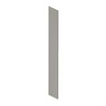thumbnail image 2 of Salsbury Industries 44434GRY Side Panel - for Heavy Duty Plastic Locker - with Sloping Hood - Gray, 2 of 3