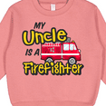 thumbnail image 3 of Inktastic My Uncle is a Firefighter with Fire Truck Toddler Sweatshirt, 3 of 4