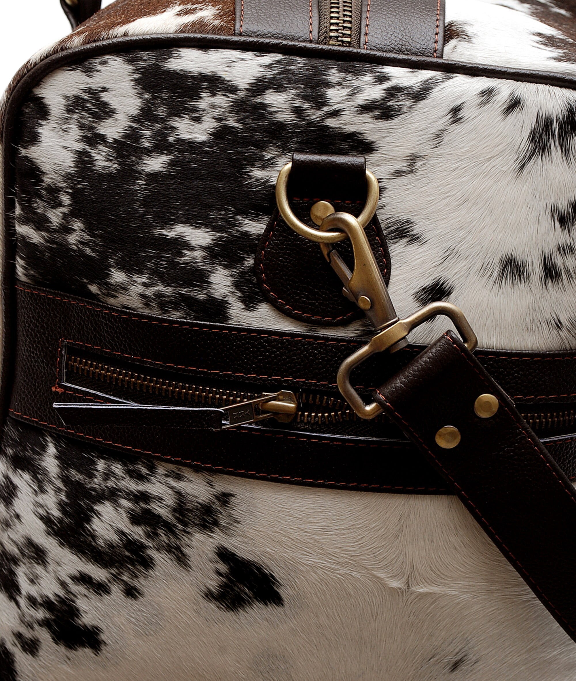 Tricolour Leather Duffle Bag Cowhide Large Leather Duffel Women Travel Weekend Holiday Bag Men Sport Overnight Weekender KDL-07