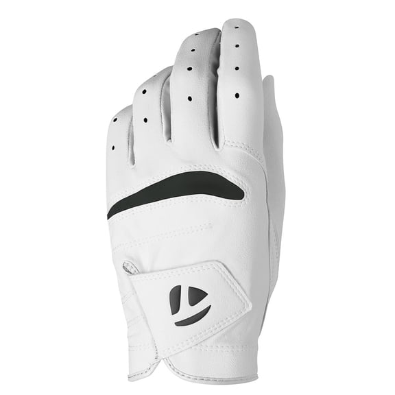 TaylorMade Golf Juniors Boys JLH Stratus Glove White Large
