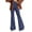 Blue2, variant on Kelon Women's Casual Pants, Women's Stretch Bell Bottom Flare Palazzo Pants Trousers Yoga Pants Soft Flare Bootcut Leggings High Waisted Slim Pants, S