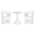 thumbnail image 2 of South Shore Dalya Table and Chairs Bistro Set, in White, 2 of 12