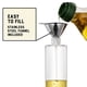 thumbnail image 3 of Jarra de aceite de vidrio de 100ml, botella de aceite en aerosol transparente, botellas para salsa, vinagre, ensalada de barbacoa, aceite para hornear frito, 3 of 7