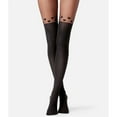 thumbnail image 3 of Kaondbfi Tights for Women Non-slip Thigh High Over Knee Fake High Cylinder Stitching Silk Stocking, 3 of 9