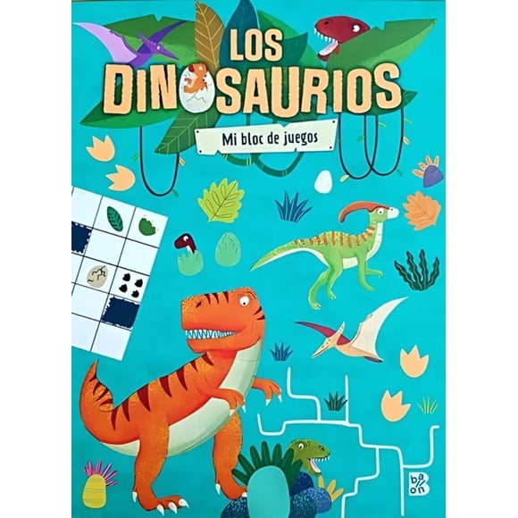 Los dinosaurios. mi bloc de juegos