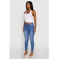 thumbnail image 3 of Womens WAX Stretch High Waisted Skinny Ankle Jeans, 3 of 5
