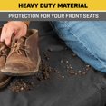 thumbnail image 4 of Funda de asiento CAT Custom Fit para banco delantero Ford F250/F550, 4 of 9