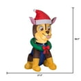 thumbnail image 4 of Paw Patrols Chase with Christmas Wreath and Santa Hat, 3.2 Feet Tall, 4 of 6