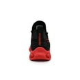thumbnail image 5 of AKADEMIKS Men's Fit 2.0 Knit Jogger Sneakers, Breathable Running Shoes for Athletic and Casual Wear - Black/Red, Size 10, 5 of 6