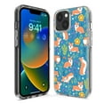 thumbnail image 3 of Mundaze - Case for Apple iPhone 13 Pro Slim Shockproof Hard Shell Soft TPU Heavy Duty Protective Phone Cover - Cute Corgis and Flowers, 3 of 5