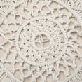 thumbnail image 4 of Simpli Home Coates 18 inch Wide Boho Round Pouf in Natural Handwoven Cotton Macrame, 4 of 4