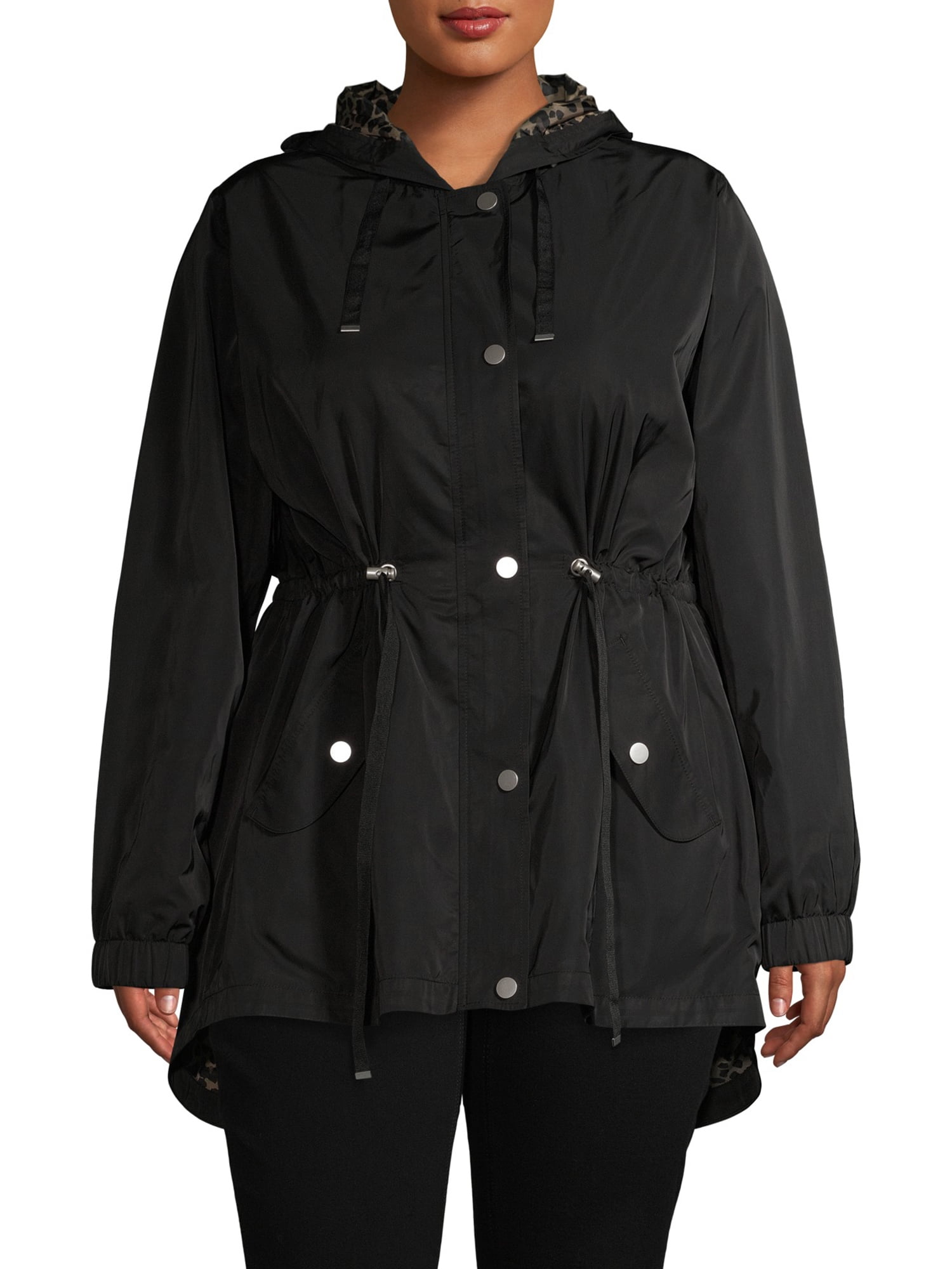 Time and Tru - Time and Tru Women's Plus Size Lightweight Anorak Jacket ...