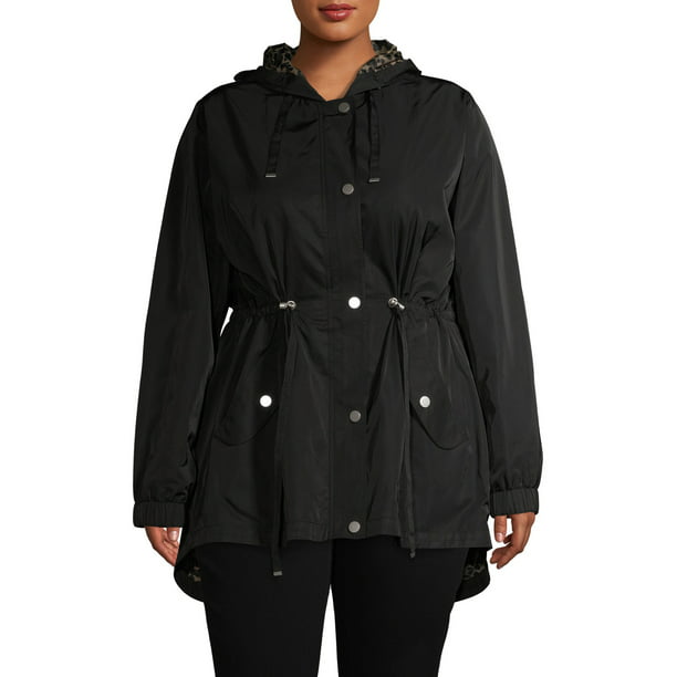 and Tru Women's Plus Size Lightweight Anorak Jacket Walmart.com