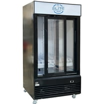 NSF 40 in. Slide Glass Door Refrigerator Merchandiser 28 Cu.FT. Commercial Beverage Refrigerator Cooler, Freestanding Wine Chiller, Glass Door for Soda, Beer, Wine