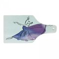 thumbnail image 1 of Ballet Cutting Board, Doodle Style Ballerina Hand Drawn Vibrant Watercolor Kids Girls, Decorative Tempered Glass Cutting and Serving Board, in 3 Sizes, by Ambesonne, 1 of 2