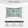 thumbnail image 4 of Fotbe pirate with funny animals Pattern Pillow Cases - Envelope Closure - Luxury, Extra Soft, Cooling Pillow Covers - Wrinkle, Fade, Stain Resistant-20"x30", 4 of 6