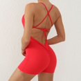 thumbnail image 6 of Workout Jumpsuits for Women Sexy Backless Workout Workout Jumpsuits V Back Yoga Romper Comfy Bodysuits, 6 of 6