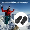 thumbnail image 2 of CSChome Walking Stick Head Covers Shock Resistant Non-slip Wear-Resistant High Stability Slip-Resistant Walking Sticks Tip Covers 2Pcs Trekking Pole Head Covers, 2 of 7