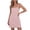 Hot Pink, variant on Womens Pajamas Solid Short Sleeve Crew Neck Rayon Thin Solid Nightgown