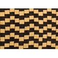 thumbnail image 1 of Ahgly Company Indoor Rectangle Abstract Brown Modern Area Rugs, 3' x 5', 1 of 4
