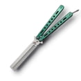 thumbnail image 1 of Training Tool CF Butterfly Comb Metal Hair Comb Foldable Training Comb Green, 1 of 4