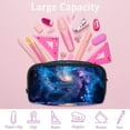 thumbnail image 4 of MUOOUM Pencil Case, Blue Space Galaxy Constellation Large Capacity Pencil Pouch Stationery Pen Bag, 4 of 7