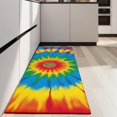 thumbnail image 4 of Colorful Tie Dye Mandala Pattern Kitchen Rug Mat,Kitchen Runner Rugs Non Skid Washable,Decorative Kitchen Floor Mats for Kitchen,Sink,Laundry,17"X47", 4 of 5