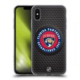 thumbnail image 1 of Head Case Designs Officially Licensed NHL Florida Panthers Puck Texture Soft Gel Case Compatible with Apple iPhone XS Max, 1 of 7