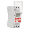 thumbnail image 3 of AMONIDA Interrupteurs Minuteurs 7 Jours, TM919B-2 200-250V AC 30A LCD Interrupteurs Minuteurs Numériques Programmables 7 Jours, Interrupteurs Minuteurs Programmables, 3 of 8