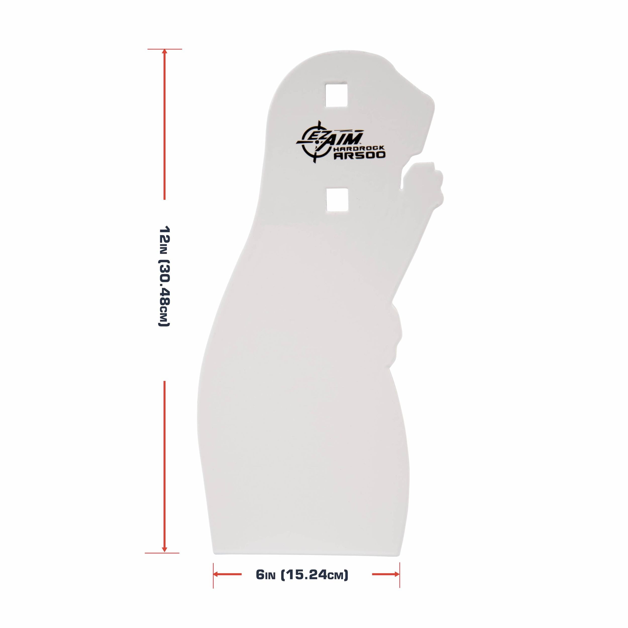 Ez Aim Ar500 Prairie Dog Steel Shooting Target, White