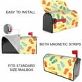 thumbnail image 4 of Mailbox Covers Magnetic Flip Flops Post Letter Box Cover Wrapped Anti-UV and Reusable with Standard Size 21×18 Inch Beach Sand Colorful Cool Summer Slipper Fashion,Postbox Letterbox Cover, 4 of 6
