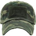thumbnail image 2 of Tactical Operator With USA Patch US Army Military Baseball Cap Adjustable, 2 of 8