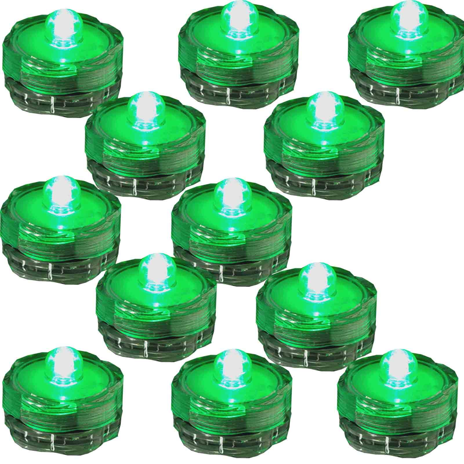 JYtrend Submersible Led Lights, Waterproof Tea Lights for Centerpieces
