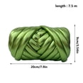 thumbnail image 3 of DIY Metallic Shiny Yarn Bag Kit Thick Soft Strip Yarn For Handmade Crochet Bag Knitting Material Supplies For Art Personalized Bag Making And DIY Decoration, 3 of 9