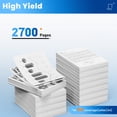 thumbnail image 3 of Cartucho de tóner 80A (paquete de 2) negro compatible con HP LaserJet Pro 400 M401n M401dn M401dw, 3 of 9