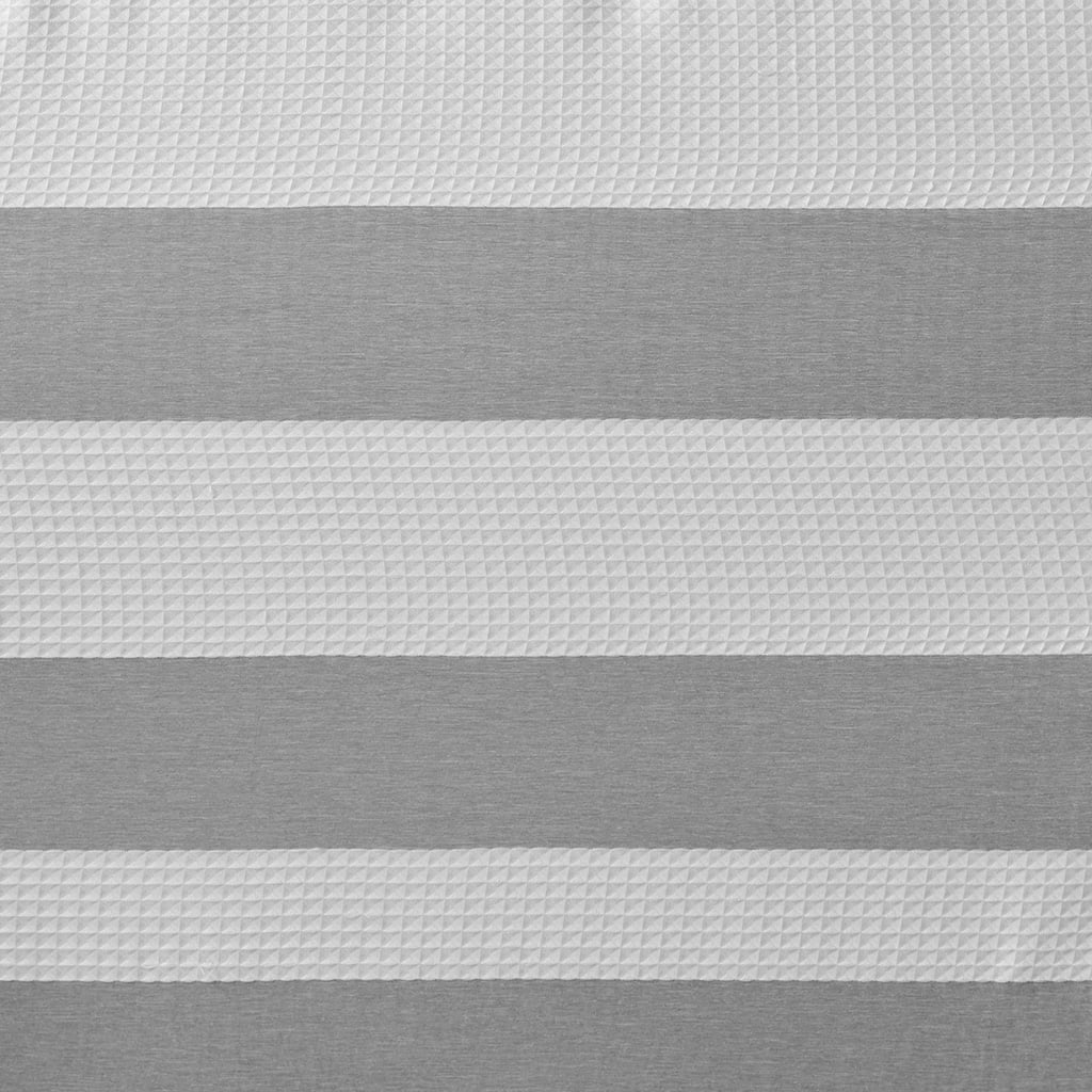 Euroco Shower Curtain with 3M Treatment Grey 108x72"