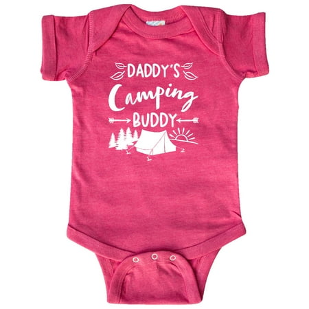 

Inktastic Daddys Camping Buddy Gift Baby Boy or Baby Girl Bodysuit