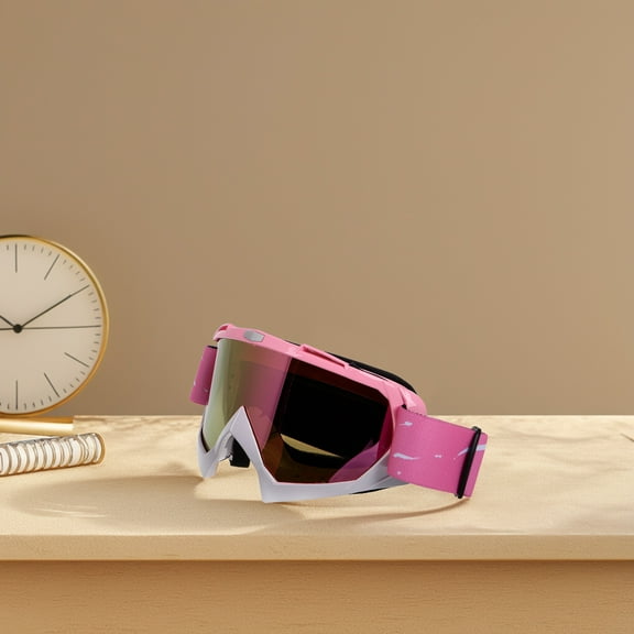 OUNONA Motorcycle Goggles Dustproof Windproof Protective Eyewear For Cycling Skiing Snowboarding Outdoor Sports Motorcycle Riding Glasses