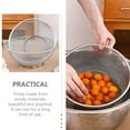 thumbnail image 3 of unbranded Canasta Escurridora De Acero Inoxidable De Malla Fina Para Arroz Y Verduras, 3 of 6