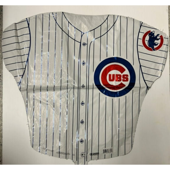 19" CHICAGO CUBS Jersey Balloon  Party Supplies Decorations Foil Mylar Balloon