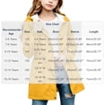 thumbnail image 3 of ZBSOKO Girl Rain Jackets Waterproof Hooded Windbreaker Cinched Waist Full Zip Outdoor Raincoats with Pockets for Hiking Sizes 5-16 Years, 3 of 6