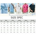 thumbnail image 2 of Mens Cotton Linen Henley Shirts Short Sleeve Casual Hippie Hawaiian Tee with Band Collar Beach, 2 of 8