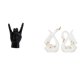 thumbnail image 1 of Elegante Escultura De Cisne Con Gesto De Mano, Estatua Creativa De Cerámica Con Forma De Animal Para Apartamento, Dormitorio, Restaurante, Estantería, Armario, Decoración De Escritorio., 1 of 8