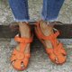 thumbnail image 4 of Moda Mujer Slide Hollow Out Sandalias cómodas Slope Heel Beach Casual Shoes Wmkox8yii  sa594, 4 of 9