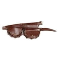 thumbnail image 1 of Bolsa de cintura Bolsa de cinturón medieval Bolsa de viaje elegante Bolso Fanny Pack Cross Body para correr Deportes Senderismo Montar Trekking Marrón, 1 of 7