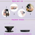 Phone Holder Air Sac Finger Rring Grip Foldable Smartphone Car bracket