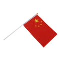 thumbnail image 3 of 2x 12 Uds. BANDERA QUE ONDEA a MANO 8 "X 5" con POSTE de PLÁSTICO Banderas BEIJING CHINO 2 piezas, 3 of 6